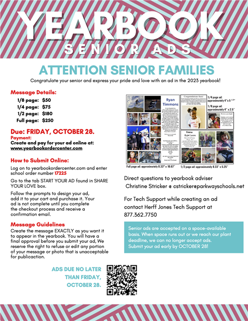 senior ad flyer